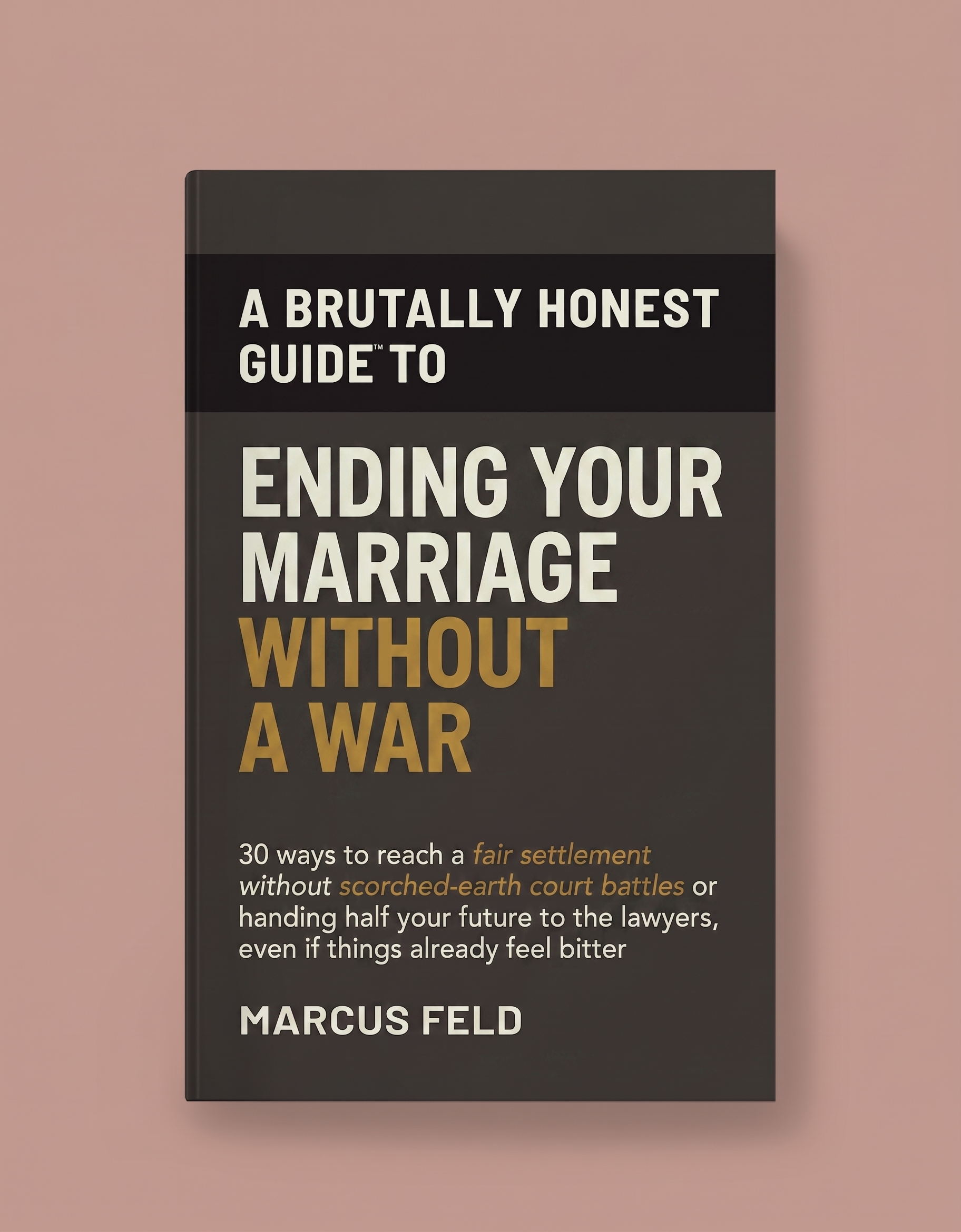 Brutally Honest Guide to Ending Your Marriage Without a War